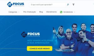 site do Focus Concursos